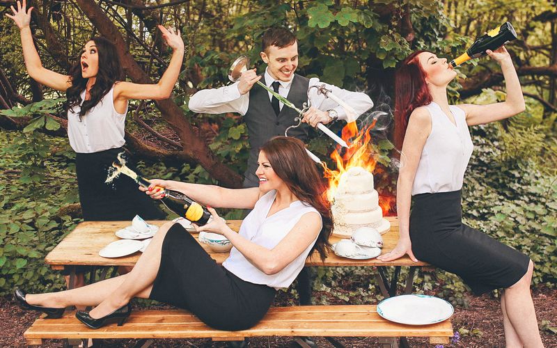 singing waiters